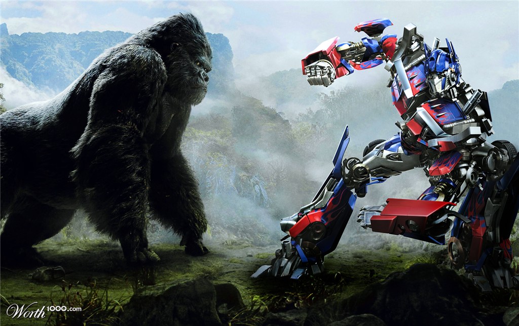 King Kong vs Optimus Prime