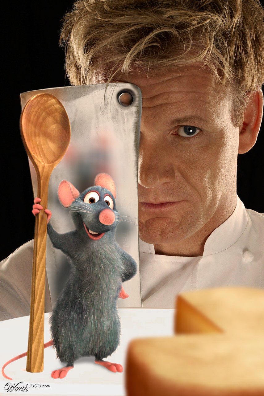 Chef Ramsay Vs Remy (ratatouille)