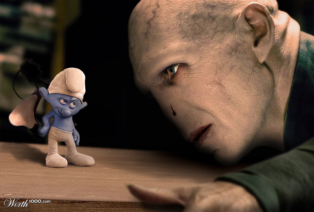 Smurf vs Voldemort