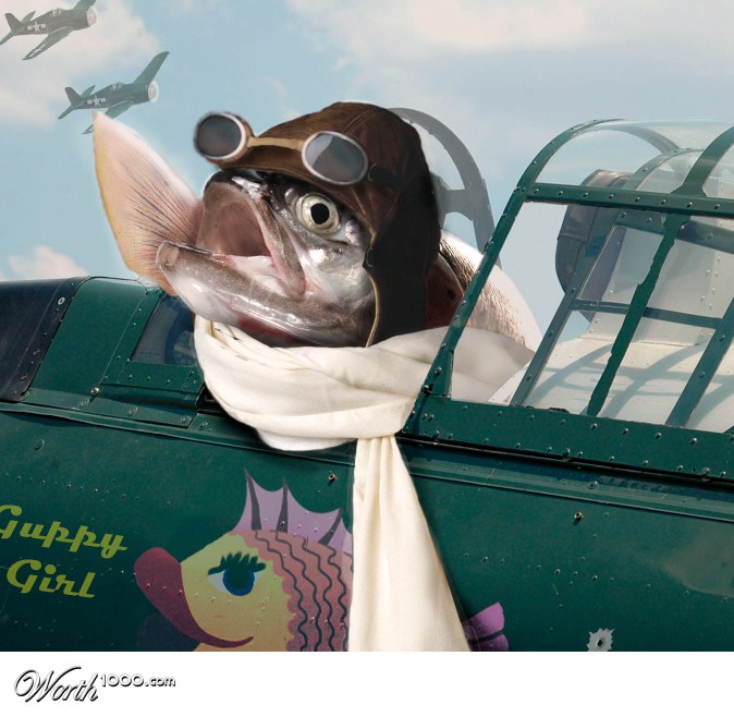 World War 2 Fighter Fish
