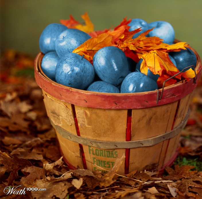 Sweet Blue Apples