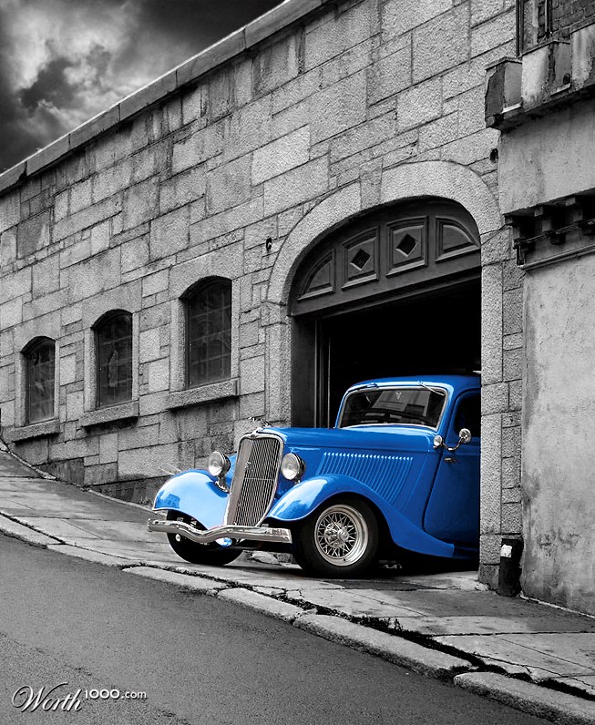 Blue Car