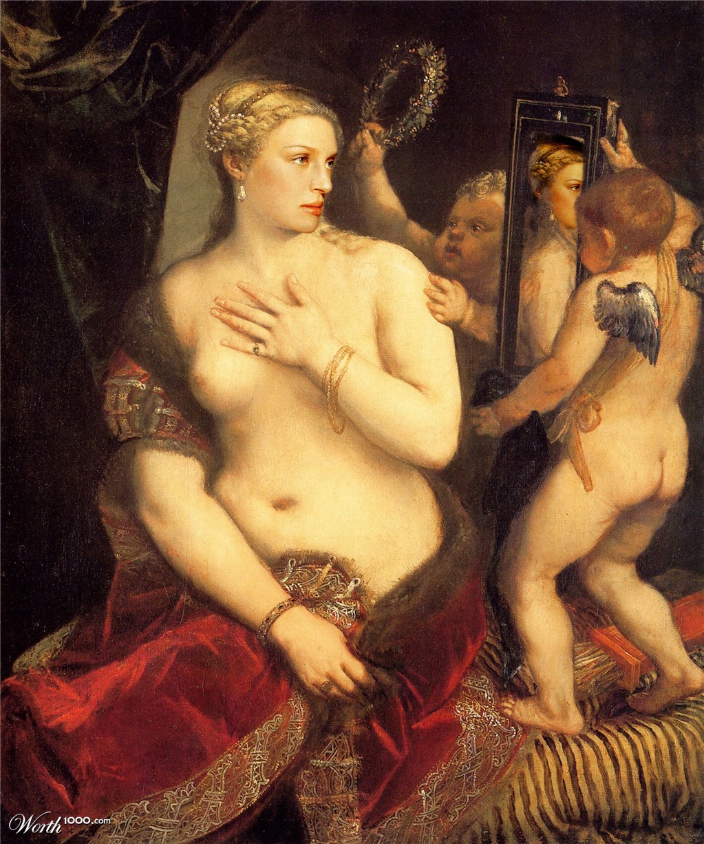 Venus in Front of the Mirror