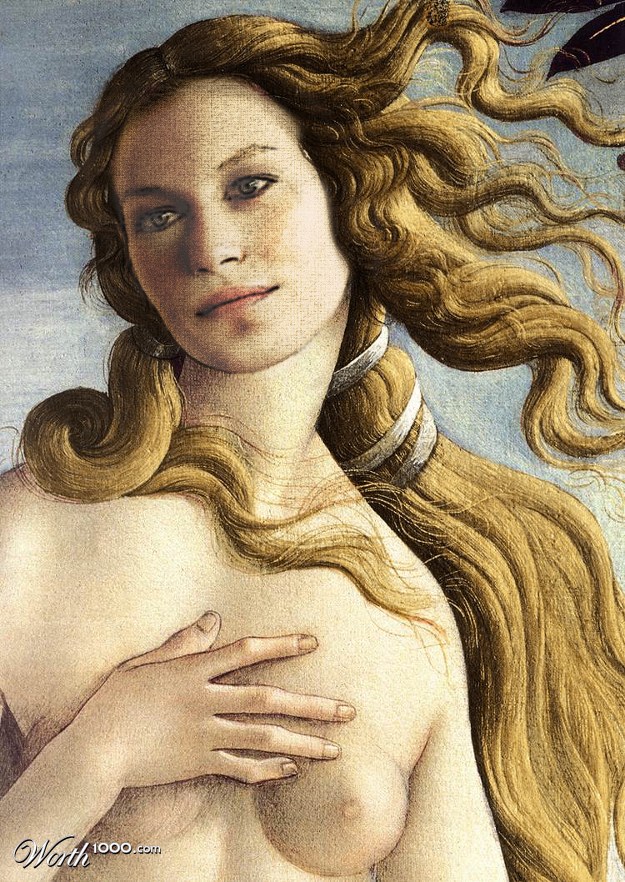 Gisele Bundchen-The Birth of Venus