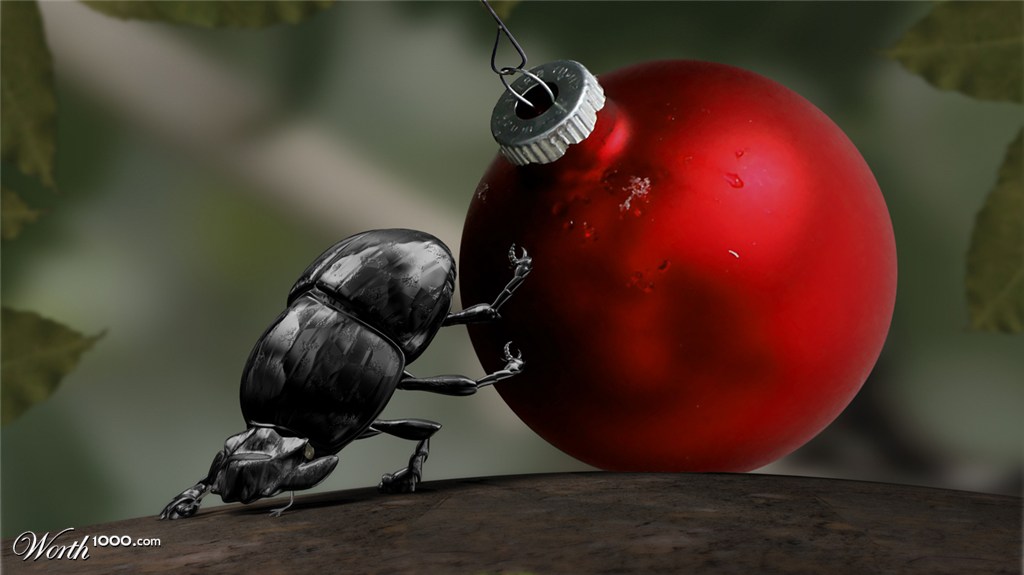 a bug's new year excitement