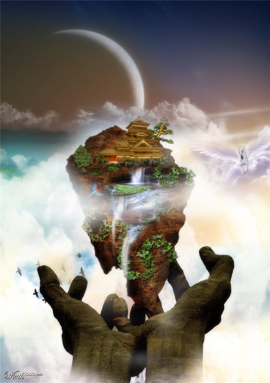 olympus in titan hand