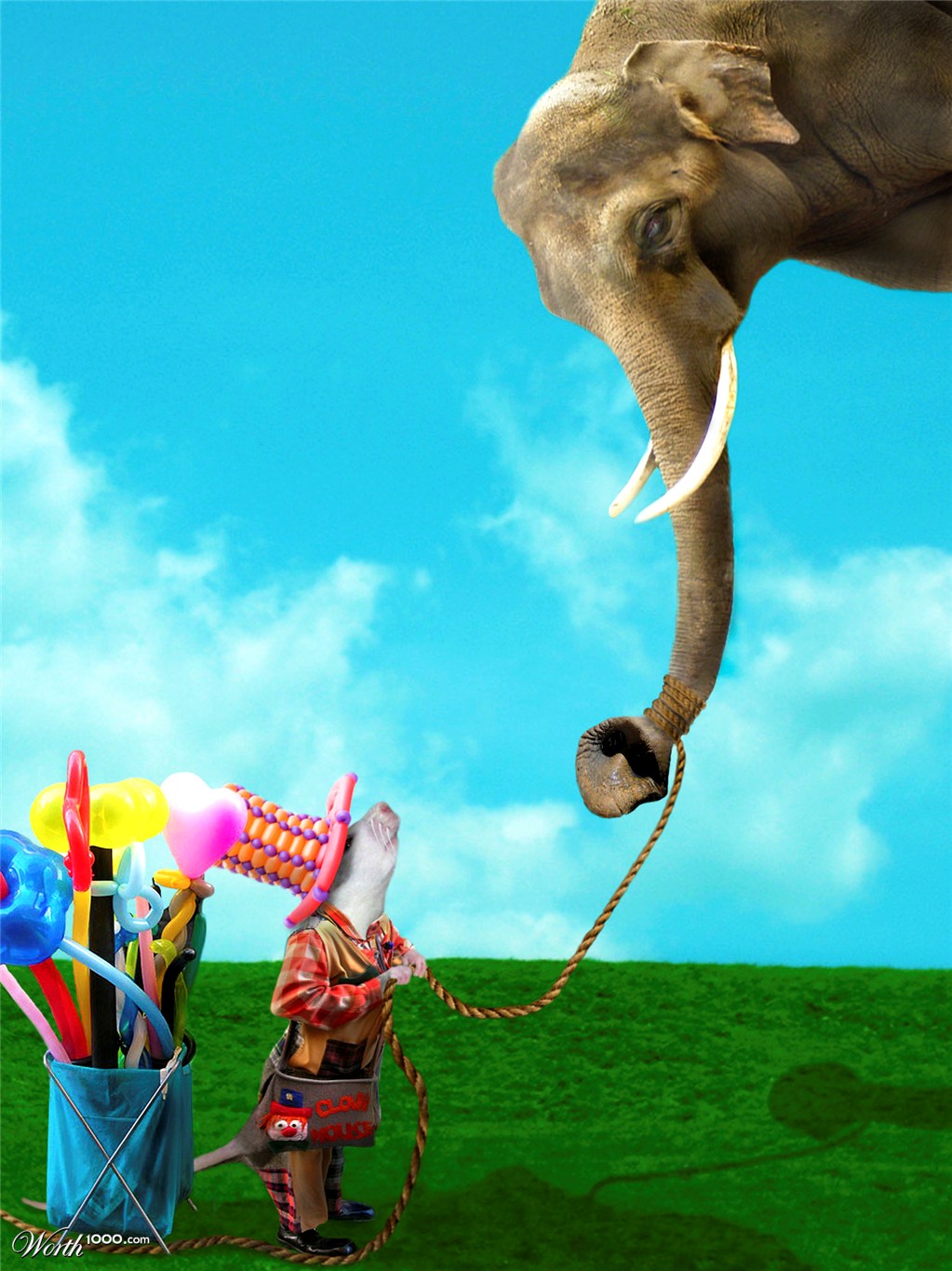 balloon elephant