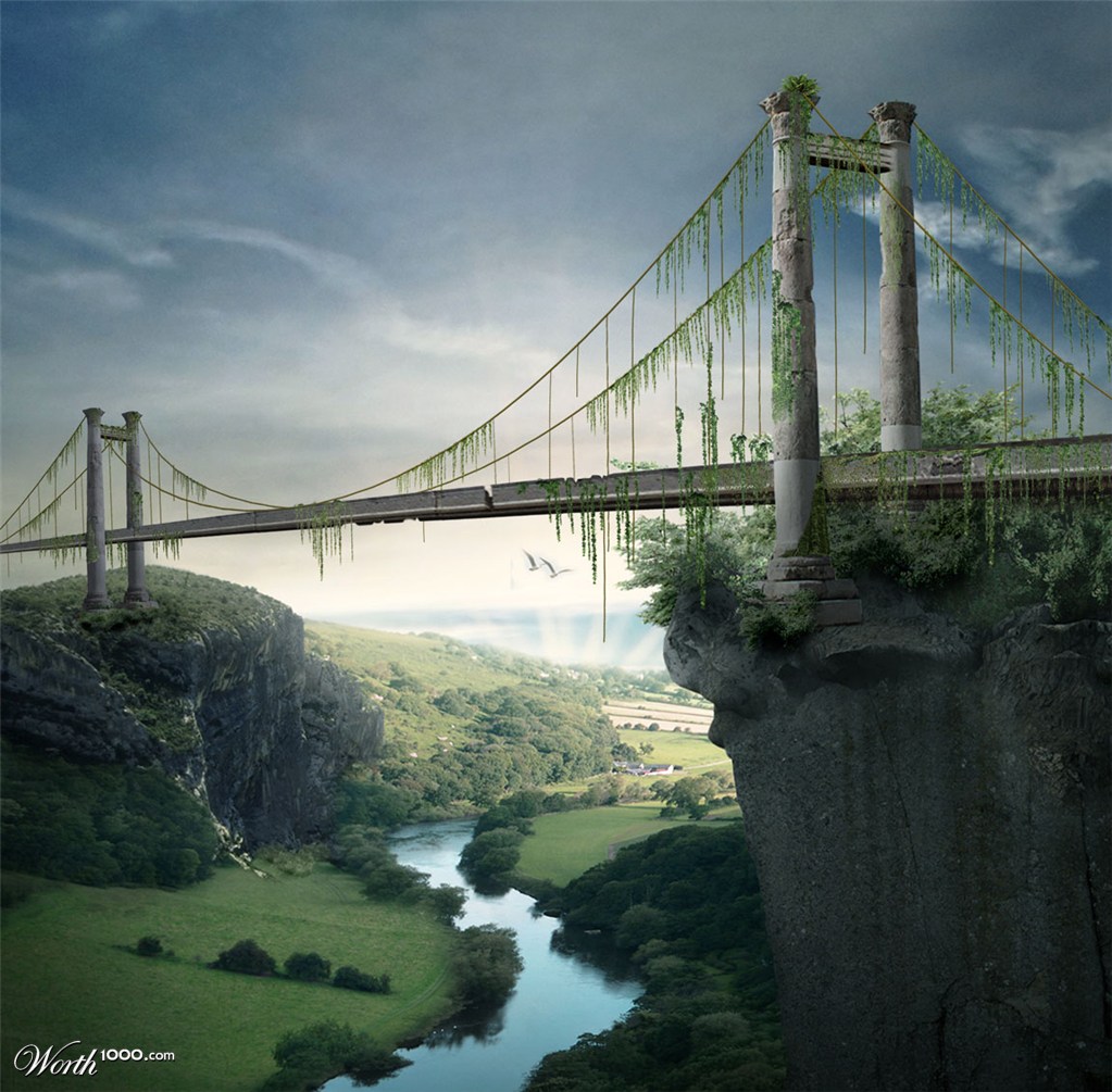Roman Ruins Bridge