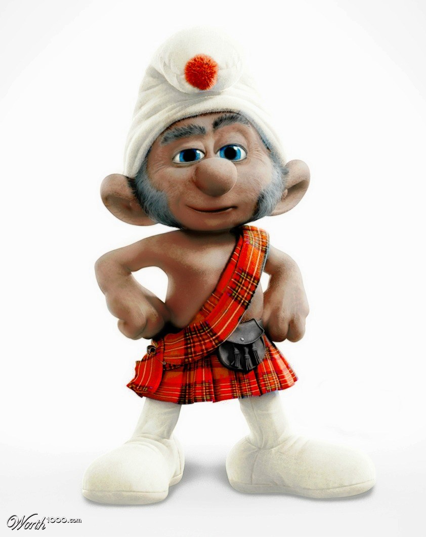 Smurf scottish