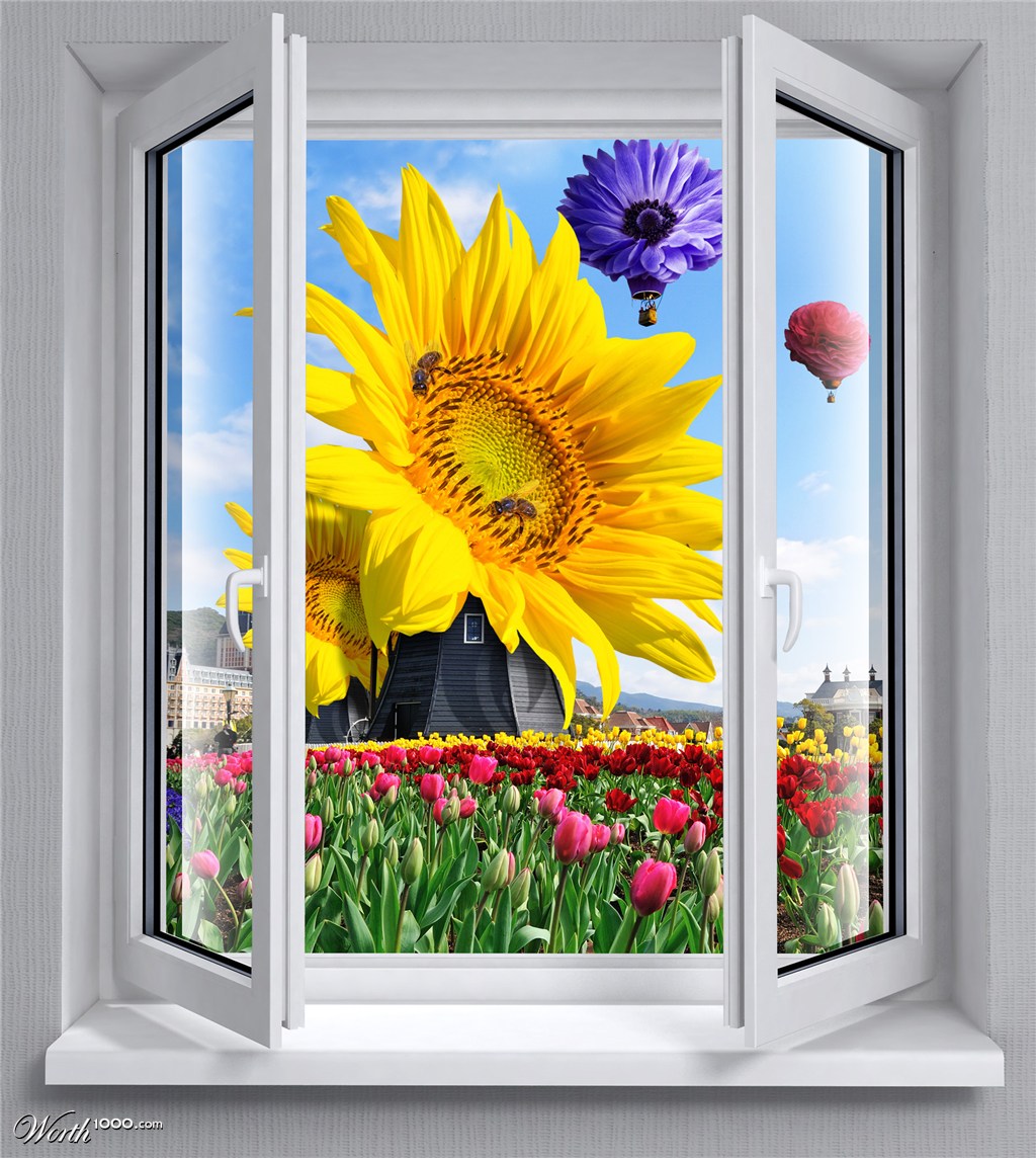 Sunflower Windmill