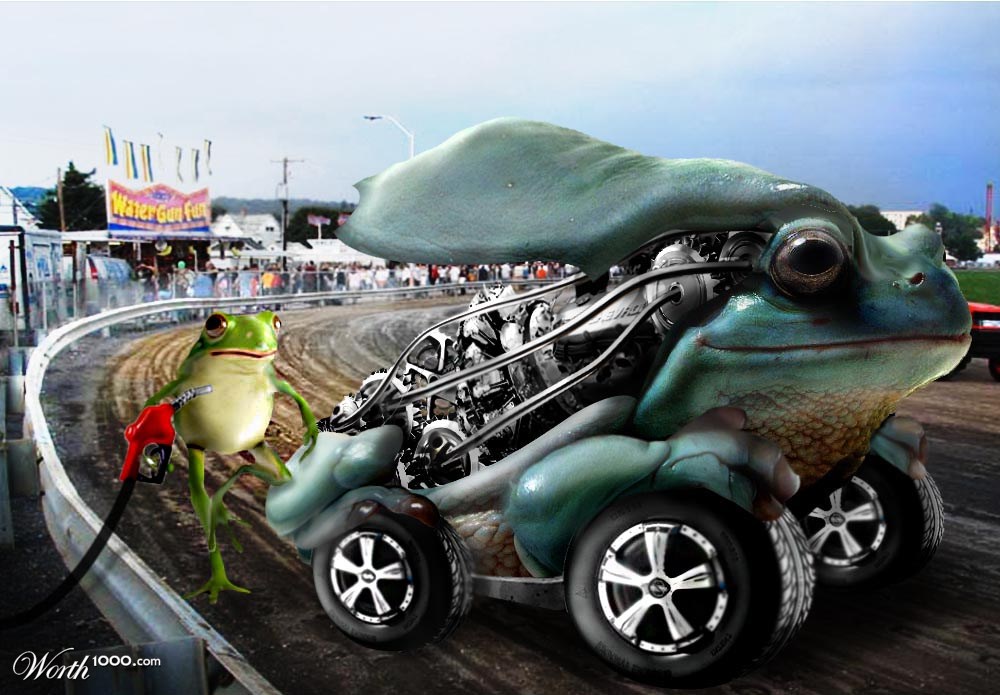 It's NOT a robot. It's a car