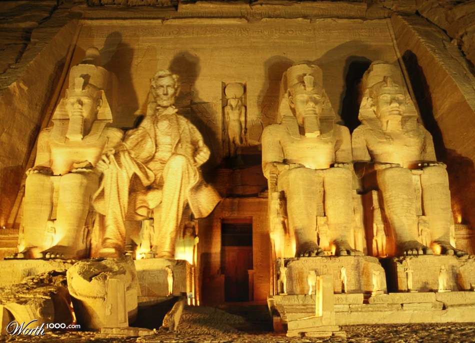 Abu Simbei with Lincoln