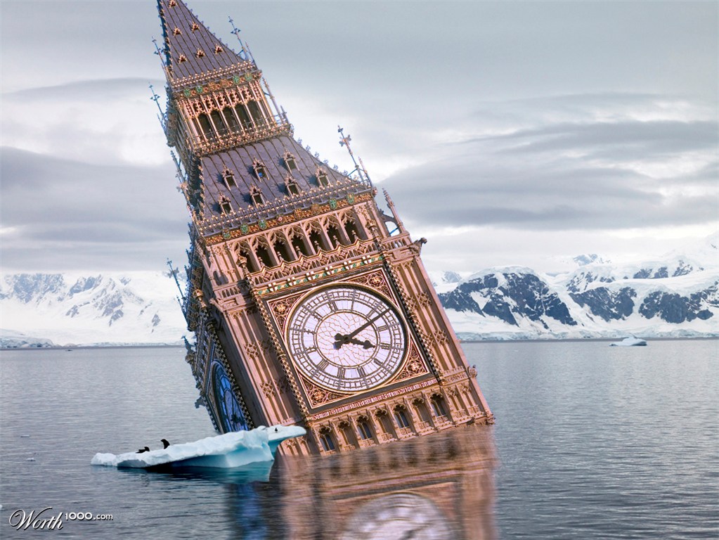 A cold Big Ben