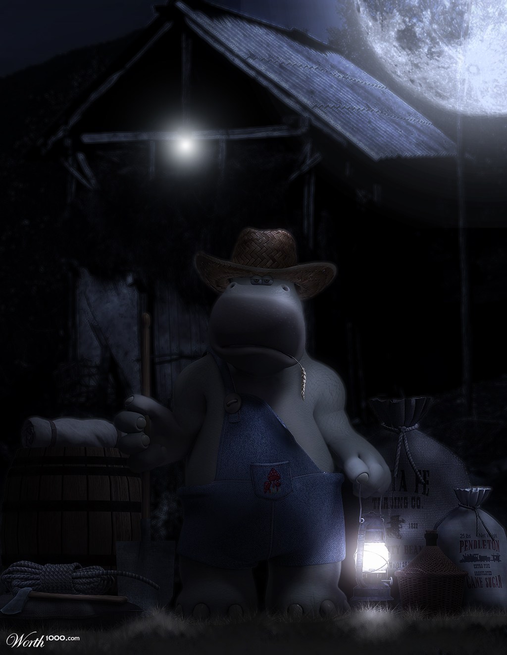 Farmer Hippo