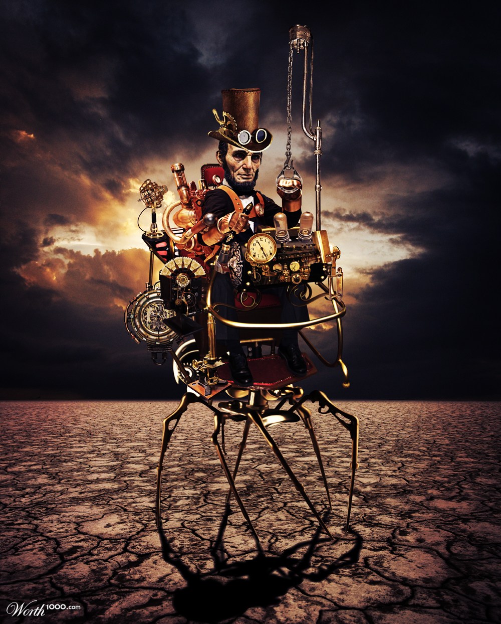 lincoln steampunk
