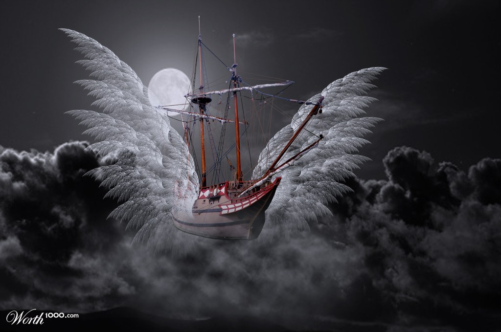 Flying Nocturnal Ship