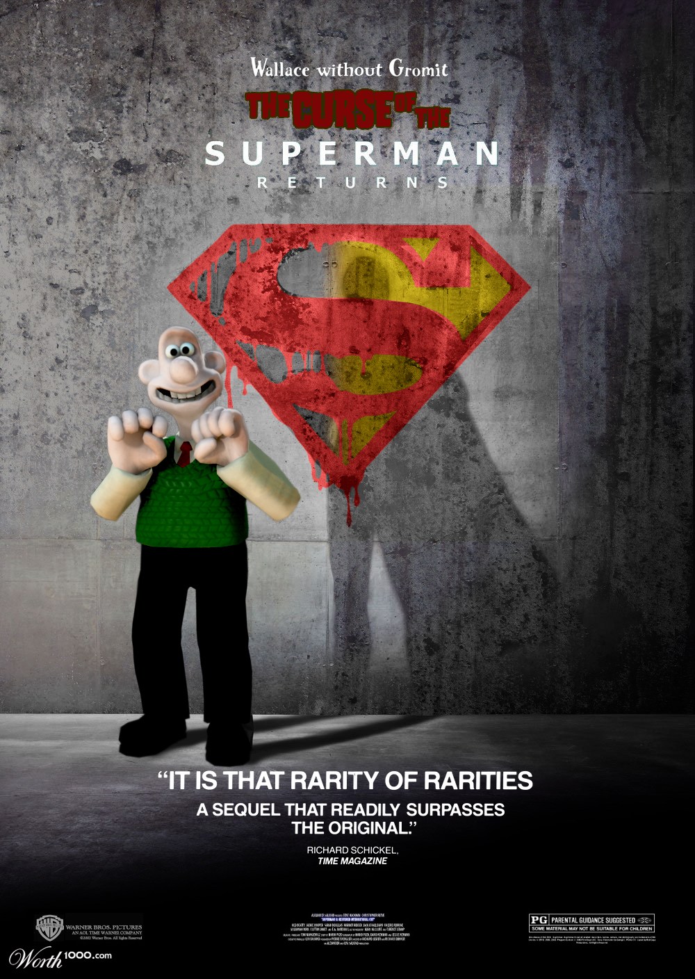 Wallace without Gromit; The Curse of the Superman Returns