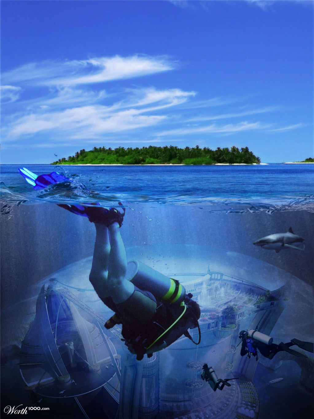 Search for Atlantis