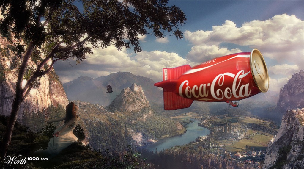 Coke Blimp