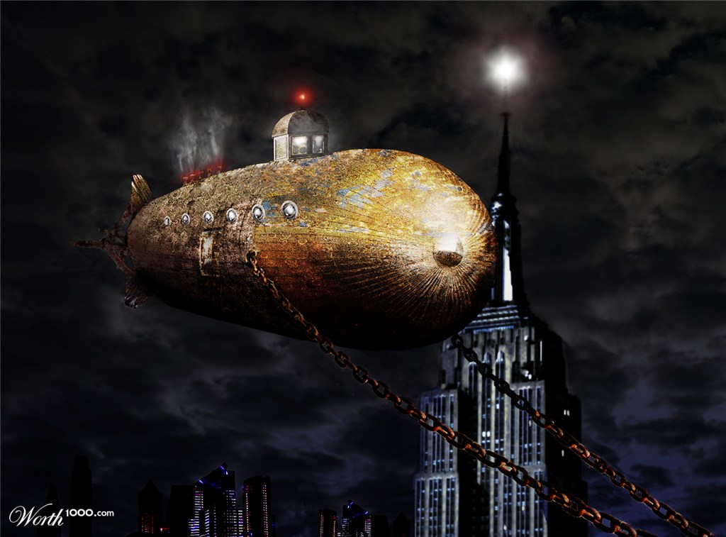 Docked Zeppelin