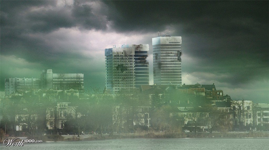 Destroyed City