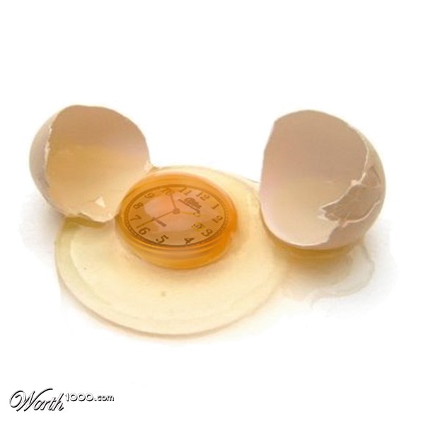 clock egg