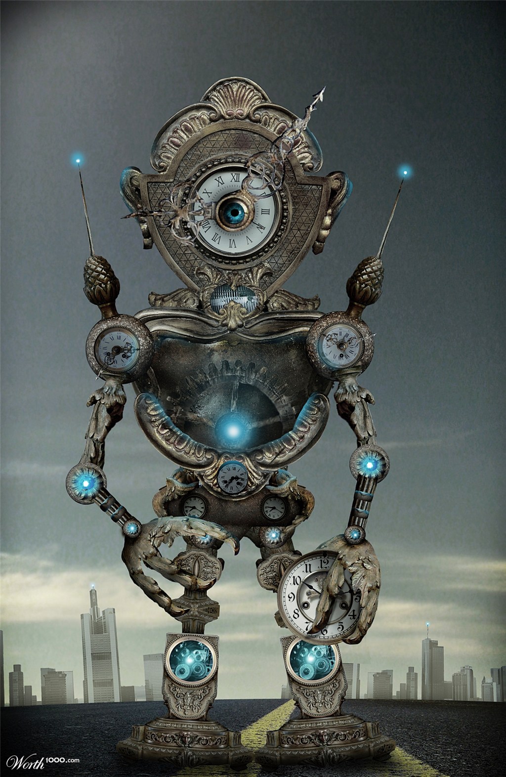 Robot Clock