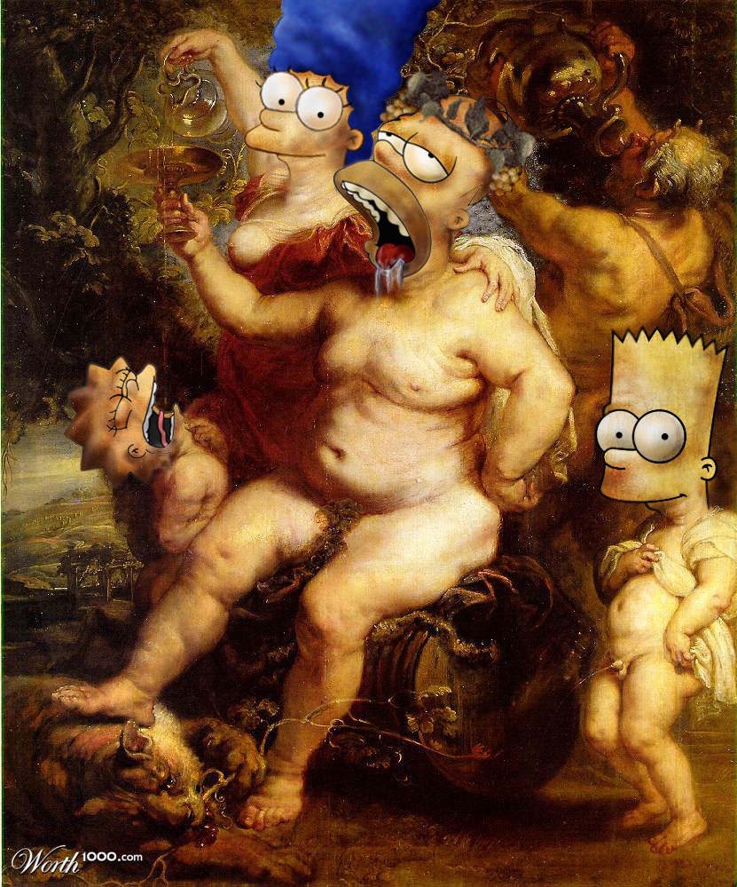 Simpsons Bacchanalia