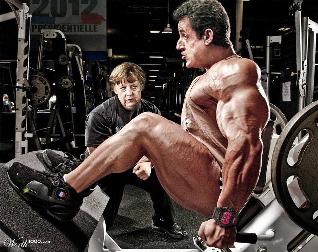 Merkel brought out the animal in Sarkozy...