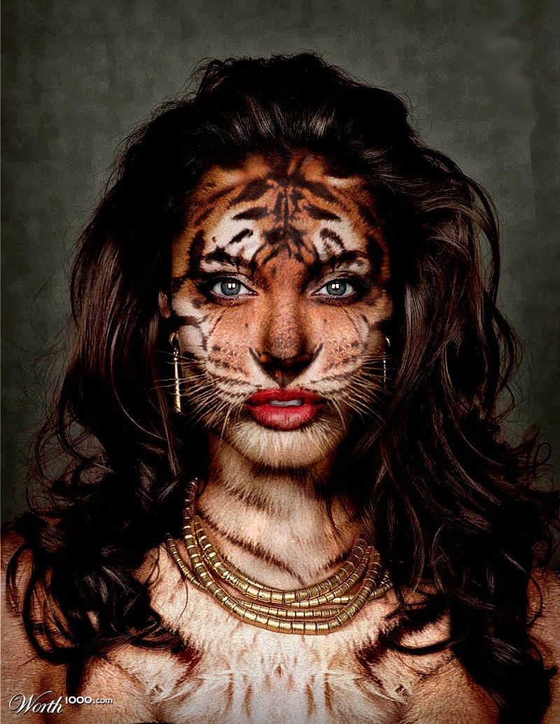 Angelina Jolie in tigress