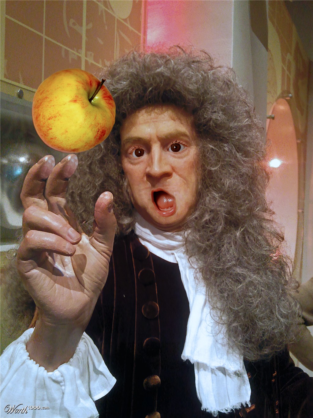 Isaac Newton and the Apple