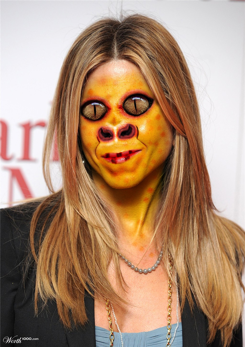 Something on Jen's Face