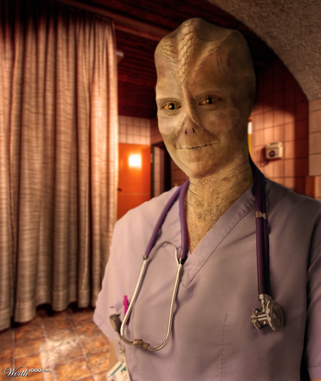 Reptilian nurse