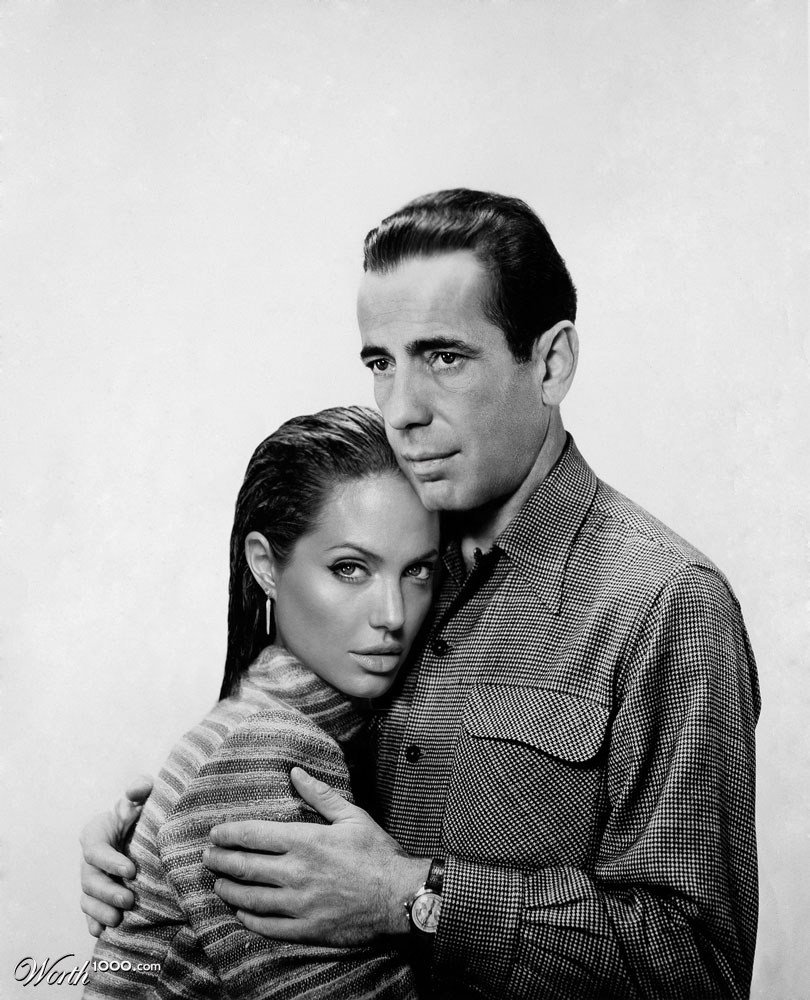 Bogart and Jolie