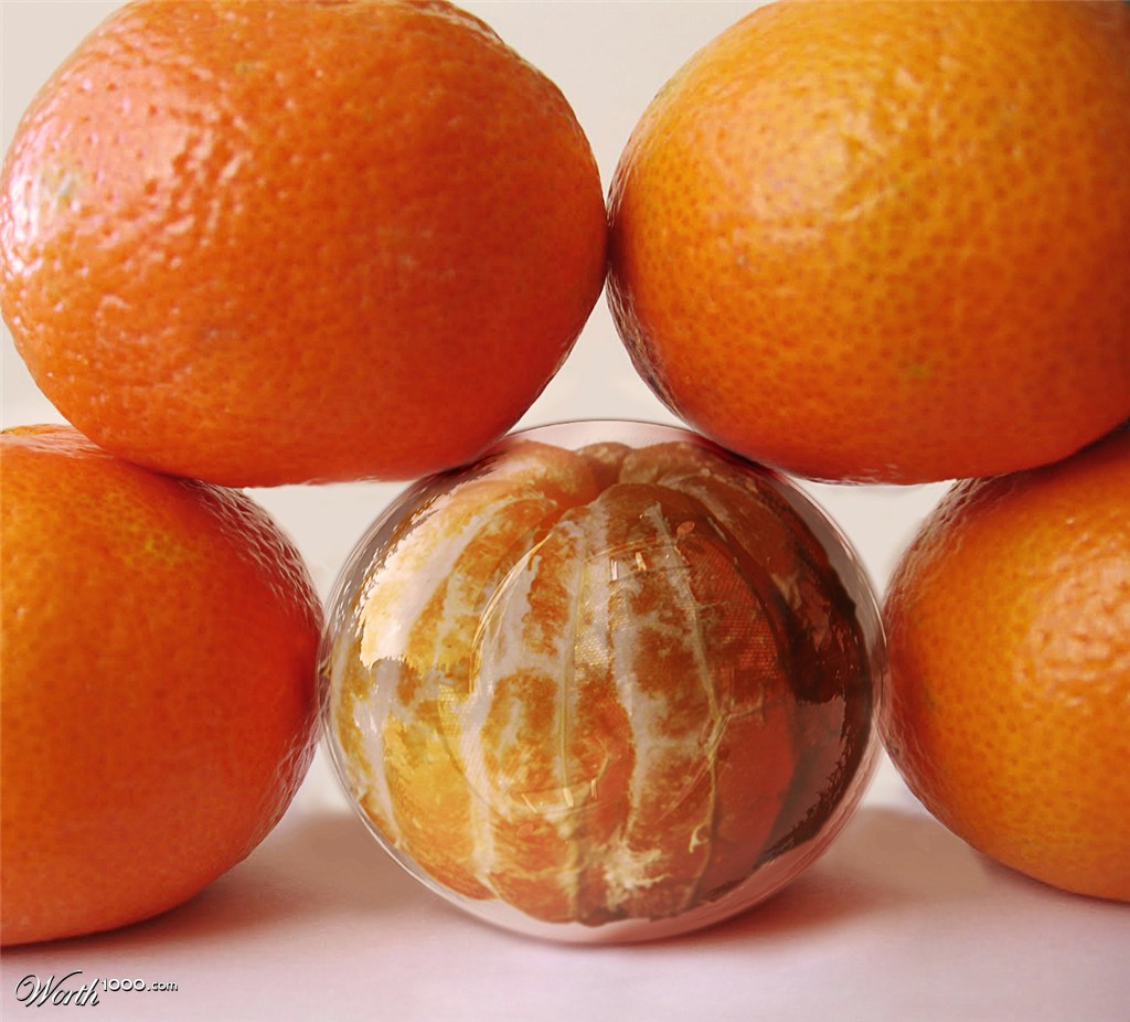 Transparent Tangerine
