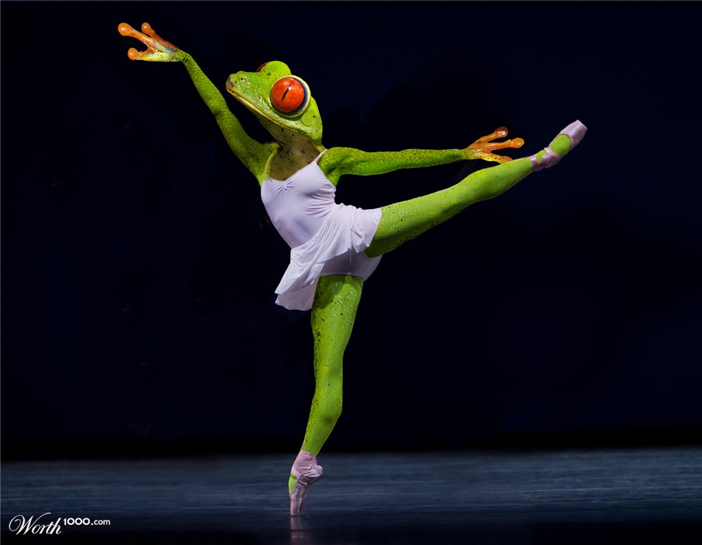 Ballerina Frog