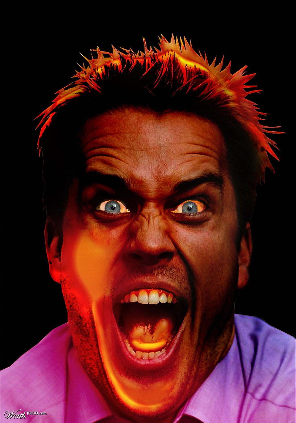 Anger... Lava