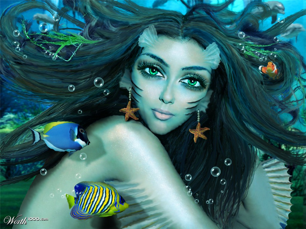 Underwater Eva Longoria