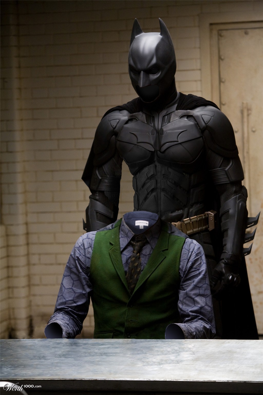 Inviz Batman and Joker