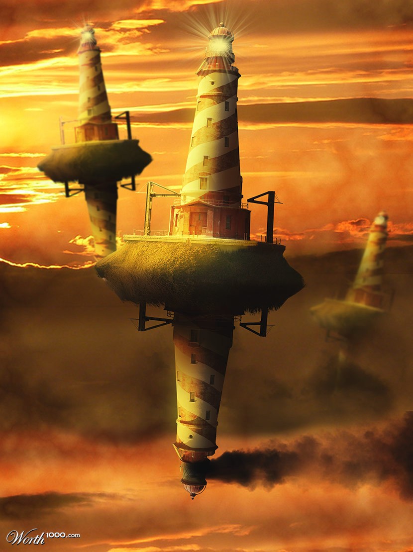 Flying Lighthouses