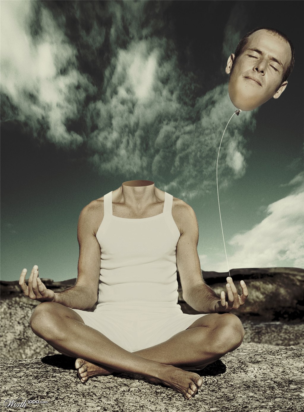 I take my mind ...