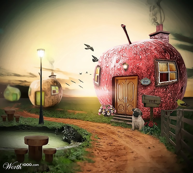 the village of apples