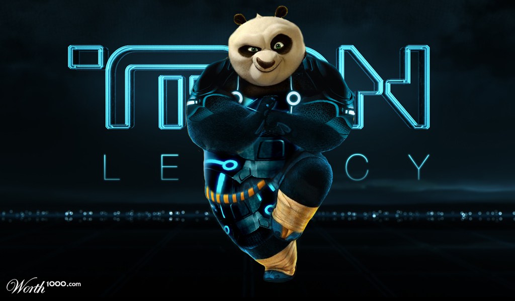 Tron Fu Panda