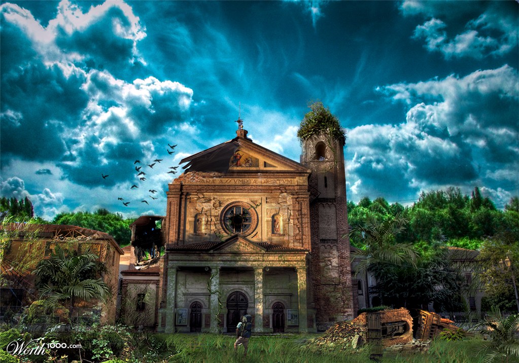 church ruins