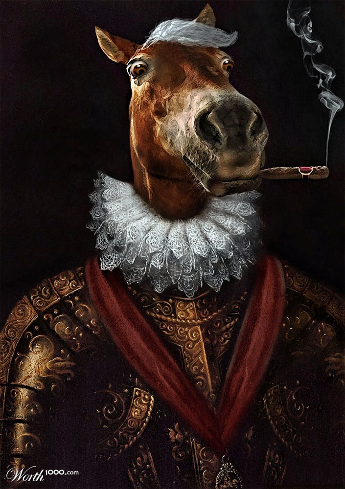 SMOKING HORSE