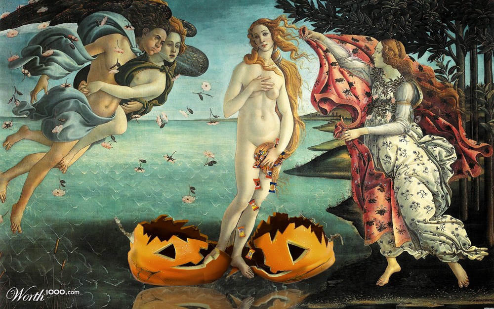 the venus rising for halloween