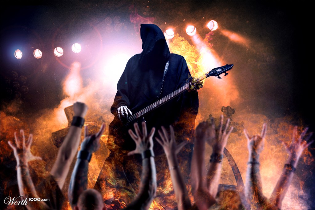 rock with death