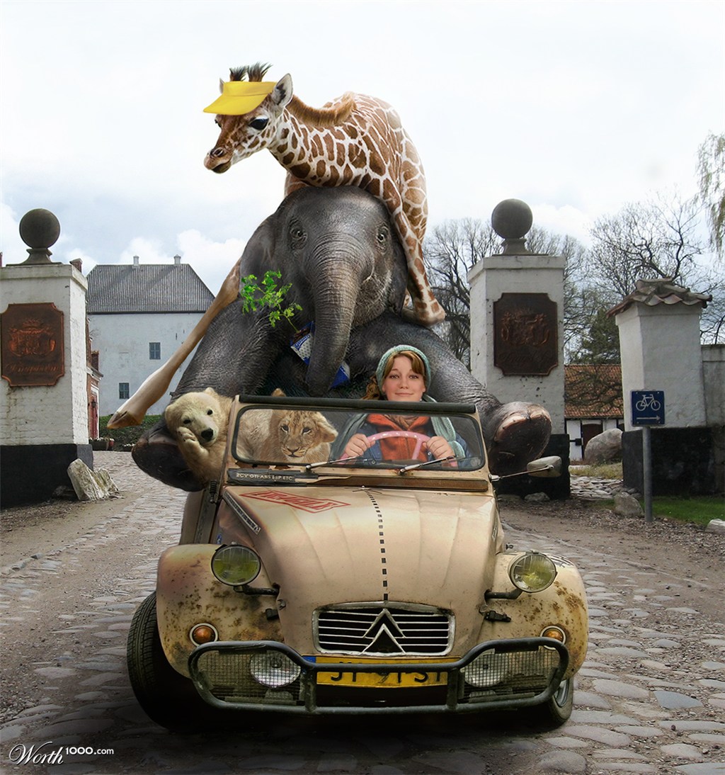 To the village!