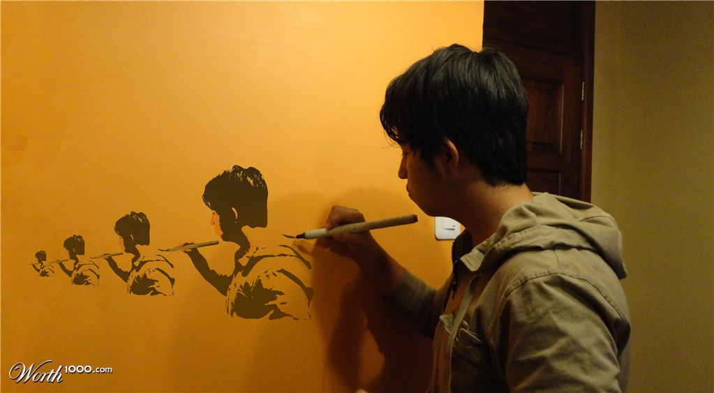 Me Drawing at Me