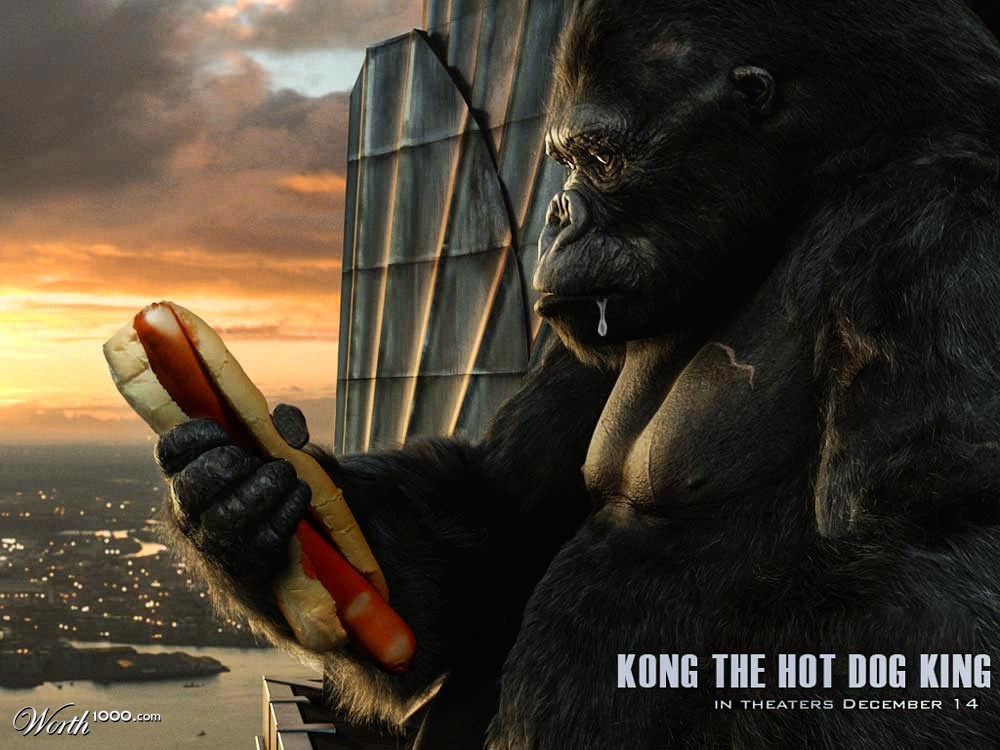 KONG THE HOT DOG KING
